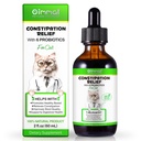 Cat Constipație Relief, Constipație Relief pentru pisici, Laxative Cat naturale pentru constipație, Cat Stool Softener, 2 fl.oz