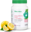 Organika Hyaluronic Acid Supliment cu vitamina C (90 capsule vegetale): Symbiotic Joint Wellness, Colagen, & Skin Hydration Powerhouse - Enhanced Hyaluronic Acid Supplements for Mobility & Beauty