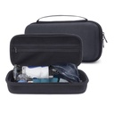 Carling Case Organizator de saci Compatibil cu Nebulizator Masina, Astm inhalator Spațiu pentru copii și adulți, Măști Ventolin, Alergia Meds, Masca