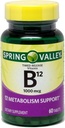 Spring Valley - Vitamina B-12 1000 mcg, Timed Release, 60 comprimate