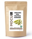 Certified Organic US cultivate proteine de mazăre I 80% I Lot testat pentru metale grele I 1 LBS I ambalate zilnic