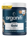 Organifi: Aur - Superfood Supplement Powder - 30 Serviri - Suport pentru stres, Odihnă mai bună, Relaxare și Promovează somn odihnitor - Turmeric și Reishi Infuzat