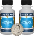 Bicarbonat de potasiu / 2 Onces / 2 Sticle / 99% Pure USP Food Grad/Fine Pulbere