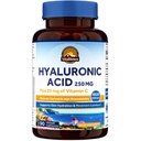 Vitalitown Acid hialuronic Suplimente 250 mg, Plus 25 mg Vitamina C, Derivat natural & Biodisponibilitatea ridicată, Hidratarea pielii, 90 capsule Vegane, 3 luni de aprovizionare