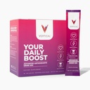 Stick-uri VERTICAL oxid de azot - Supliment pentru energie îmbunătățită, Focus, și wellness de zi cu zi - L-Arginină, CoQ10, acid alfa lipoic, 30 stick-uri de servire