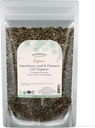 Starwest Botanicals Organic Hawthorn Frunze & Flori - Deshidratate frunze Herb pentru ceai, Natural Wellness Support for Women & Men, Cut & Sifted, Certified Kosher, Non-GMO - 4 oz Pouch