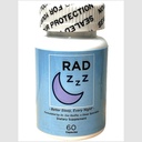 Rad ZZZ Natural Sleep Aid Pastile - 60 Capsule 