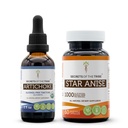 Artichoke USDA Capsule de anason organice și stele (2 buc) 