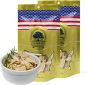 2 Bags American Ginseng Slices din Wisconsin, DOL American Wisconsin Ginseng Slices Root for Tea, Energy for Men Women Health Boots Imunity, Gluten Free, 