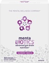 MentaBiotics® Advance Gut Brain Nutrition Prebiotic, Probiotic, și Fitobiotice, Raspberry Hibiscus, 30 Servings