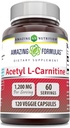 Amazing Formulas Acetil L-Carnitina Suplimentul 
