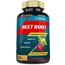 Sfeclă capsule extract rădăcină, 4 luni de aprovizionare şi ceai verde, ginseng, negru Pepper 