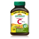 Jamieson Chewable Vitamina-C 500mg Value Pack (330 Count), mixt 3 arome