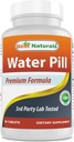 Cel mai bun Pastila de apă Naturale cu Potasiu 90 comprimate - Suportă eliminarea reţinerii apei, de asemenea, numit Diuretic