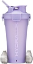 Hidra Cup DualShaker Pro 32 oz Shaker Sticla pentru Shakes Proteine, Shaker Cup w/Handle & Ball Blender Whisks, Dual Mixing Shaker Bottle cu stocare, 2 în 1, pentru călătorie pentru a merge, BPA gratuit (Purple)