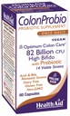 HealthAid ColonProbio 82 Miliarde cu Prebiotic, 14 Strains, Once Daily, 60ct, Optimum Colon Care, Acid & Bile Resistant, Dairy Free, Gluten Free, Non-GMO, High Bifido
