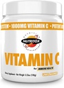 Vitamina C Suplimentul cu pulbere - Acid ascorbic pur - non-GMO - Vitamina C - 100 Servire fără aromă