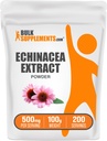 BulkSupplements.com Echinacea Extract pulbere - Echinacea Extract, Herbal Supplement for Immune Support - Vegan & Gluten Free, 500mg per Serving, 100g (3.5 oz) (Pachet de 1)