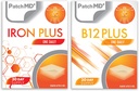 Fier Plus & B12 Plus Topic Patch Bundle - 30 zile de aprovizionare