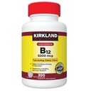 Semnătura Kirkland Dizolvare rapidă B-12 5000 mcg., 300 comprimate (2 cutii)