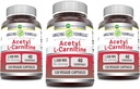 Amazing Formulas Acetil L-Carnitina 1500 Mg Per Servire Capsule Veggie Supliment 