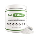 SolFiber Prebiotic Powder Supplement, Non-GMO Alternative la Gummies Fiber, Suportă Digestive Health, Easy-to-Mix și extrem de concentrat Fiber Powder, 7 Ounces, 60 Servings