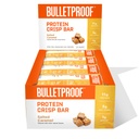 Antiglont Sarate Caramel Proteine Crisp Baruri, 12pk, Proteina mare, Zahăr scăzut