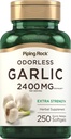 Piping Rock Odorless usturoi Supliment 2400mg 