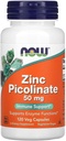 ACUM alimente Picolinat de zinc 50mg,120 capsule (Pachet de 2)