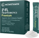 MOMSTAMIN HMO (Lapte uman Oligosaccharides) Super Prebiotice și Probiotice pentru femei, Bărbați : Suplimentul imun digestiv 