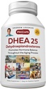 ANDREW LESSMAN DHEA 25 mg - 240 capsule - Cel mai abundent hormon produs în organism-Dehidroepiandrosteron (DHEA). Susţine Sinteza hormonală sănătoasă, metabolismul, echilibrul. Fără aditivi
