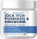 Bio-MD Jock Itch Cream, Jock Itch Cream Extra Putere pentru bărbaţi şi femei, Psoriazis Cream, Ringworm Tratament pentru oameni, Itch Cream - puternic şi rapid ajutor