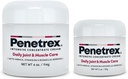 Penetrex Joint & Muscle Terapie Duo - Soothing Relief for Back, Neck, Hands, Feet & Nervi - Rub with Arnica, Vitamina B6 MSM & Boswellia - 2oz, 4oz