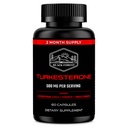 Black Forest Turkesteron Supliment 500mg Capsule (Max Puritate 95% Extract) 2 luni Aprovizionare (500mg Turkesteron de la 526mg de Ajuga Turkestanica) Similar cu Ecdysteron pentru Putere & musculare de creştere