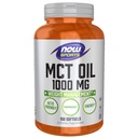 Now Foods Sports Nutrition, MCT (Mediu-lanț trigliceride) Ulei 1000 mg, Greutate Management, 150 Softgels