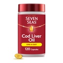 Șapte mări Cod pur ulei de ficat 120 capsule