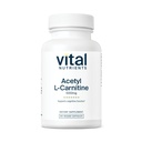 Vital Nutrients Acetil L-Carnitina 500mg 