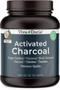 Viva Doria Virgin Actived Charcoal Powder, Coconut Shell Derived, Food Grade, 32 Oz