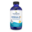 Nordic Naturals Omega-3D, Lemon Flavor - 8 oz - 1560 mg Omega-3 + 1000 UI Vitamina D3 - Ulei de pește - EPA & DHA - Suport imun, Brain & Heart Health, Oase sănătoase - Non-GMO - 48 Servings