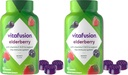Vitafusion Elderberry Gummy Vitamine, 90ct Elderberry Gummy Vitamine, Mestecables, 90 Count (Pachet de 2)
