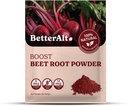 Pudră organică de sfeclă mai bună, USDA Certified - supliment oxid nitric, Pudră de sfeclă de zahăr Superfood Sfeclă de sfeclă, 225 Serviri, 2 lb