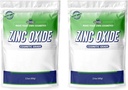Pulbere albă de oxid de zinc-60 Gm (2,11 Oz (pachet de 2)