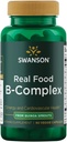 Swanson Real Food Vitamina B- Complex 60 Veg Capsule