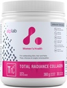 ATP LAB Total Radiance Colagen Powder, nearomat, 360g - Premium Hidrolyzed Colagen Peptides pentru femei - Vegan-Friendly Colagen Proteina pulbere, Suport pentru piele, par si unghii