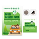 Patch-uri de boală mișcare, patch-uri de boală de mare cu impermeabile și non Drowsy 24 Count