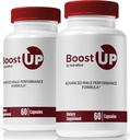 NutraRize (Pachet de 2 capsule Boost Up pentru bărbați, Toate pastilele naturale Boost Up, Nutriție zilnică pentru a sprijini sănătatea și wellness masculin, Premium, Boost Ups Recenzie (120 capsule)