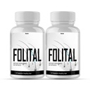 Folital New Advanced Formula Supliment - 2 Pachete 60 zile de aprovizionare
