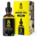 Barbă Club Barbă ulei pentru bărbaţi - 2 oz Classic Sandalwood Natural Barbă ulei cu Castor & ulei de chihlimbar - Barbă & mustaţă condiţionat - Hidrate, Sootens & Soothes uscat piele - Întărește Folicule de păr