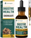 Cuachalalate Picături digestive: Suplimentul vegetal w/Licorice Root, Dandelion, Cuișoare, Cancerina, & Kalawalla extracte pentru Uset Stomac Relief, Gastric Health, & Immune System Support. 2 oz