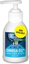Pet Protejat Cat & Small Dog Omega-3 Supliment, Free Form Blend, Suportă un răspuns inflamator normal, Pompă lichid, 4-oz.